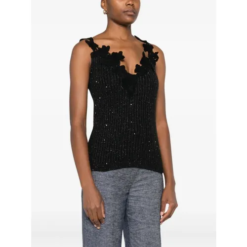 Tops > Sleeveless Tops - - Giambattista Valli - Modalova