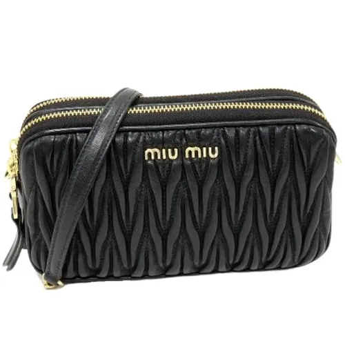Pre-owned > Pre-owned Bags > Pre-owned Cross Body Bags - - Miu Miu Pre-owned - Modalova