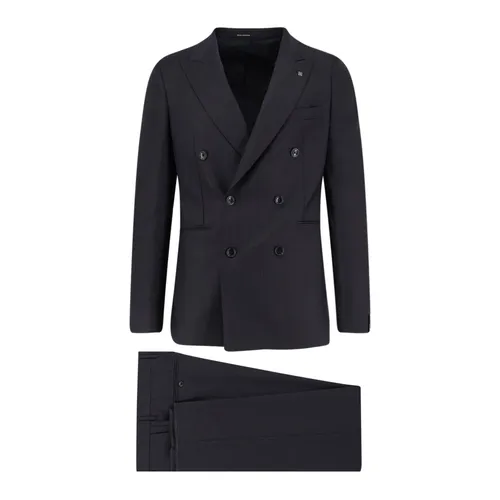 Suits > Suit Sets > Double Breasted Suits - - Tagliatore - Modalova