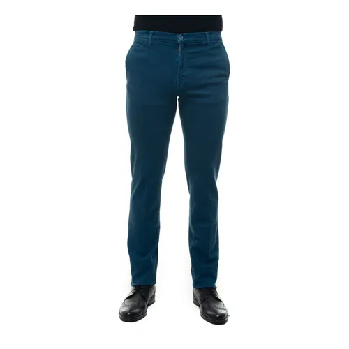 Kiton - Trousers > Chinos - Blue - Kiton - Modalova
