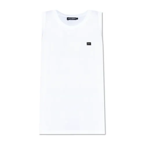 Tops > Sleeveless Tops - - Dolce & Gabbana - Modalova