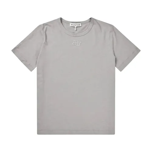 Munthe - Tops > T-Shirts - Gray - Munthe - Modalova