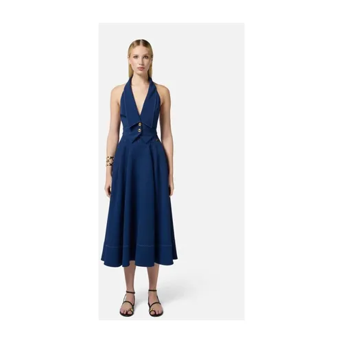 Jackets > Vests - - Elisabetta Franchi - Modalova
