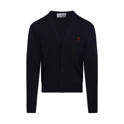 Knitwear > Cardigans - - Ami Paris - Modalova