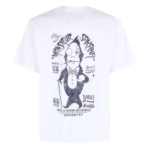 Edwin - Tops > T-Shirts - White - Edwin - Modalova