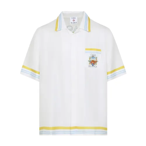 Shirts > Short Sleeve Shirts - - Casablanca - Modalova