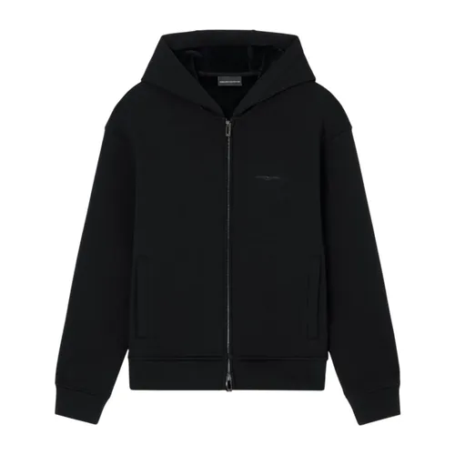 Sweatshirts & Hoodies > Zip-throughs - - Emporio Armani - Modalova