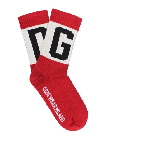 Gcds - Underwear > Socks - Red - Gcds - Modalova