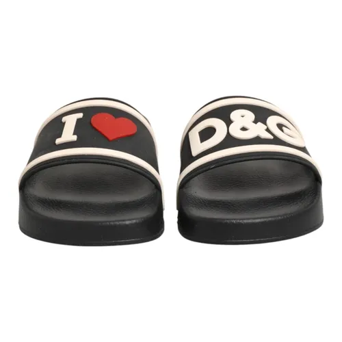 Shoes > Flip Flops & Sliders > Sliders - - Dolce & Gabbana - Modalova