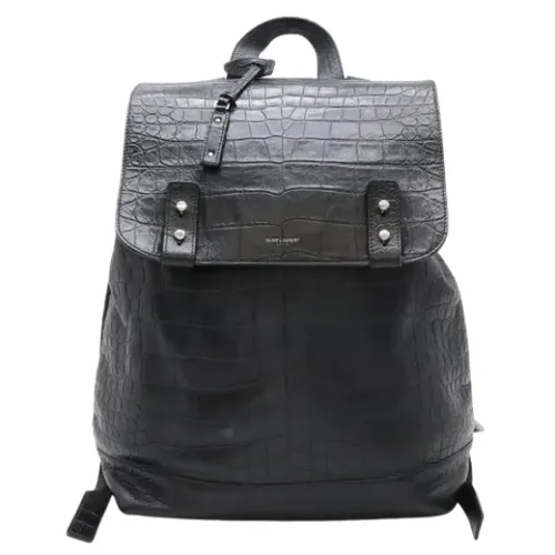 Pre-owned > Pre-owned Bags > Pre-owned Backpacks - - Yves Saint Laurent Vintage - Modalova
