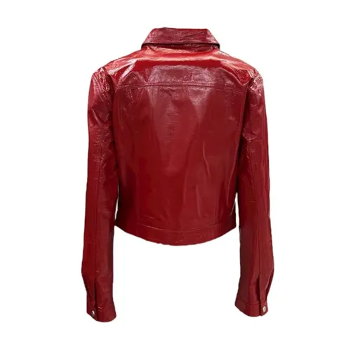 Jackets > Leather Jackets - - Iceberg - Modalova