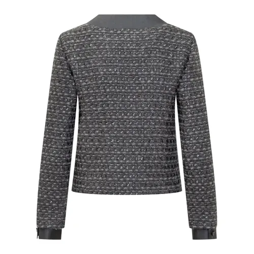 Jackets > Tweed Jackets - - Emporio Armani - Modalova