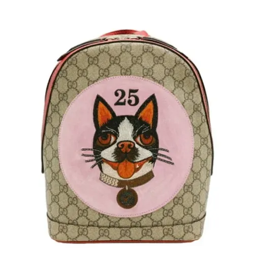 Pre-owned > Pre-owned Bags > Pre-owned Backpacks - - Gucci Vintage - Modalova
