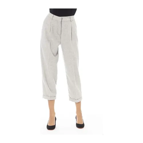 Trousers > Cropped Trousers - - Alpha Studio - Modalova