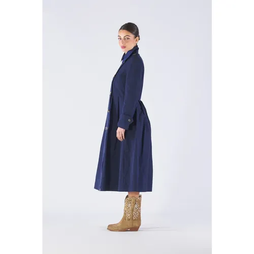 Coats > Double-Breasted Coats - - Alessia Santi - Modalova