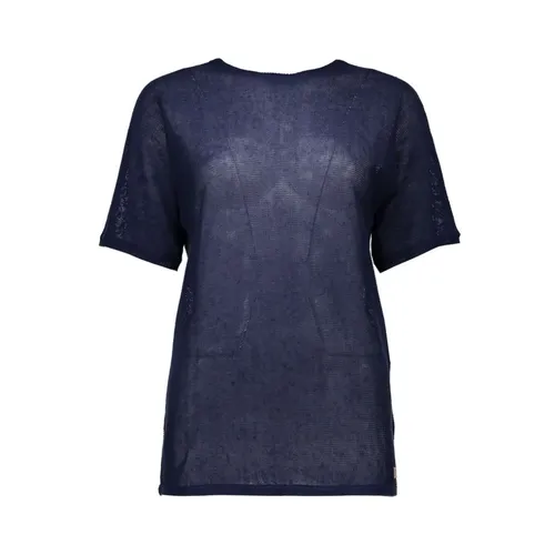 Gant - Tops > T-Shirts - Blue - Gant - Modalova