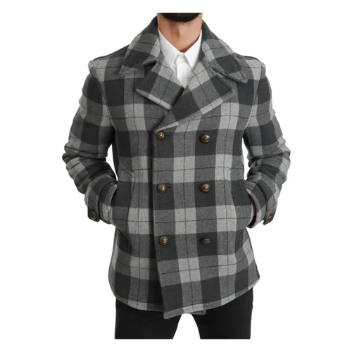 Coats > Double-Breasted Coats - - Dolce & Gabbana - Modalova