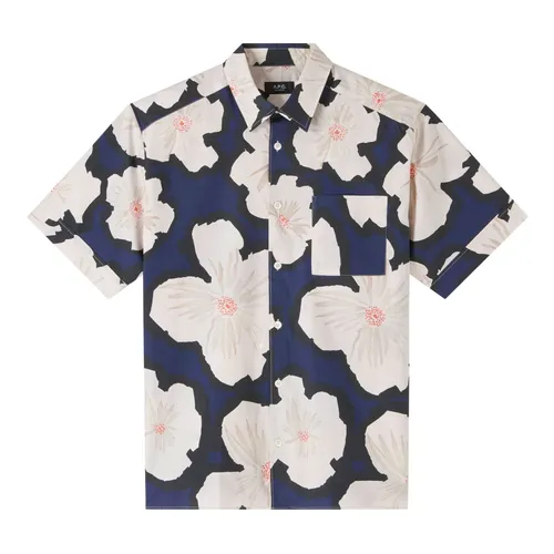Shirts > Short Sleeve Shirts - - A.p.c. - Modalova