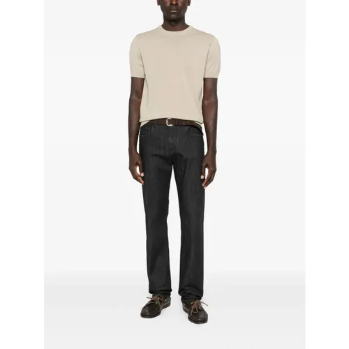 Knitwear > Round-neck Knitwear - - Canali - Modalova