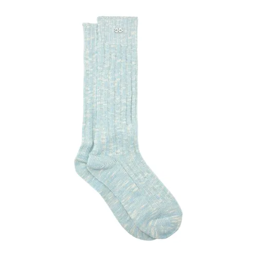Ganni - Underwear > Socks - Blue - Ganni - Modalova