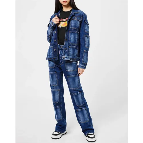 Jackets > Denim Jackets - - Dsquared2 - Modalova