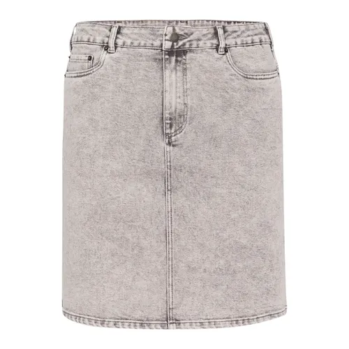 Skirts > Denim Skirts - - Kaffe Curve - Modalova