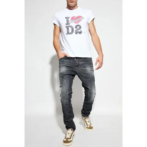 Tops > T-Shirts - - Dsquared2 - Modalova