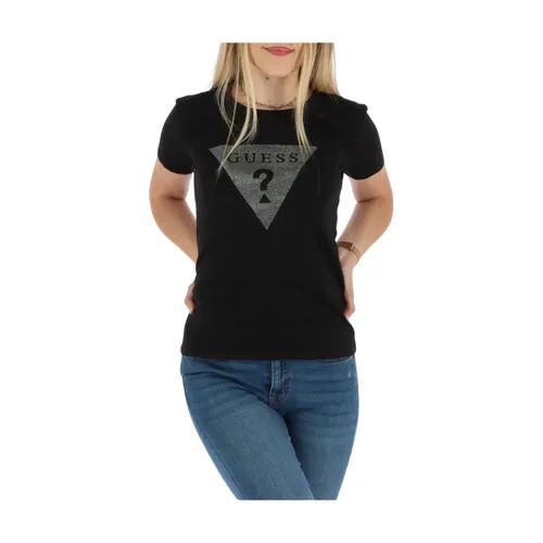 Guess - Tops > T-Shirts - Black - Guess - Modalova