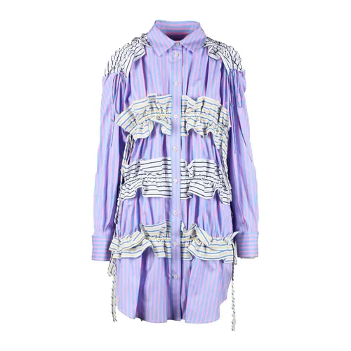 Dresses > Day Dresses > Shirt Dresses - - Msgm - Modalova