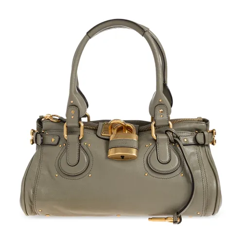 Chloé - Bags > Handbags - Green - Chloé - Modalova