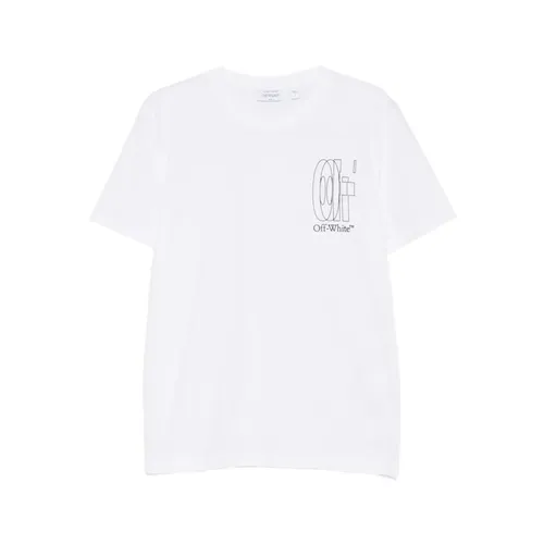 Off - Tops > T-Shirts - - Off White - Modalova