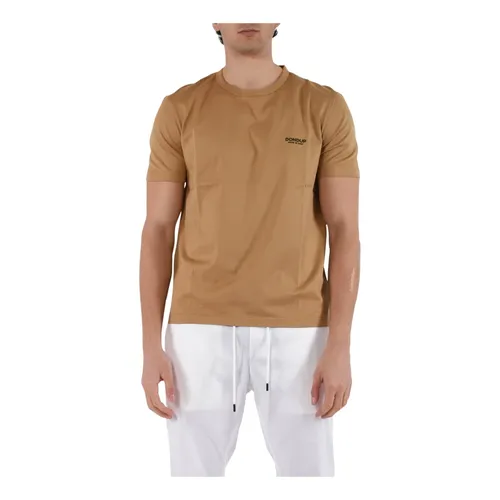 Dondup - Tops > T-Shirts - Brown - Dondup - Modalova