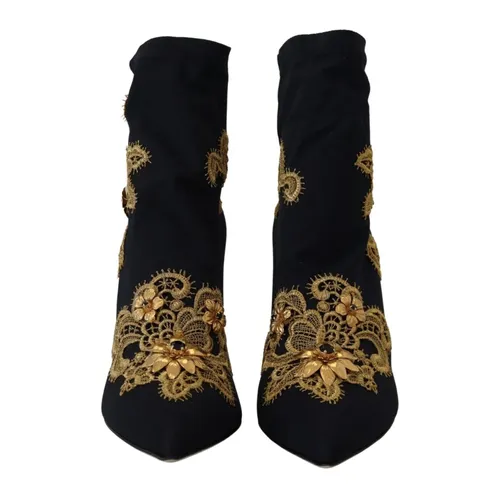 Shoes > Boots > Heeled Boots - - Dolce & Gabbana - Modalova
