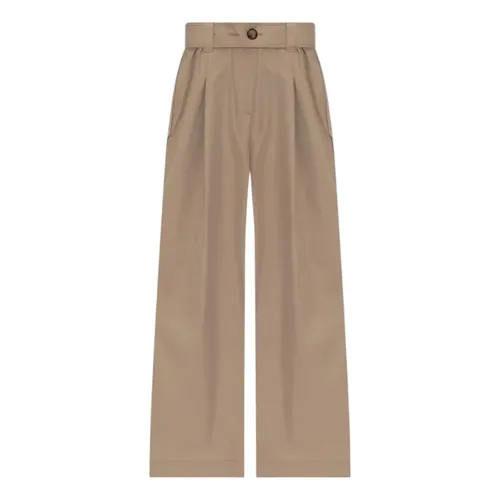Trousers > Wide Trousers - - Moncler - Modalova