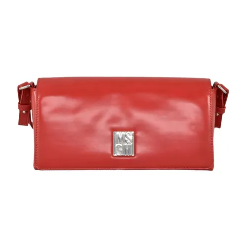 Msgm - Bags > Shoulder Bags - Red - Msgm - Modalova