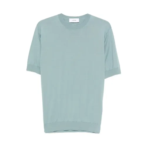Lardini - Tops > T-Shirts - Blue - Lardini - Modalova