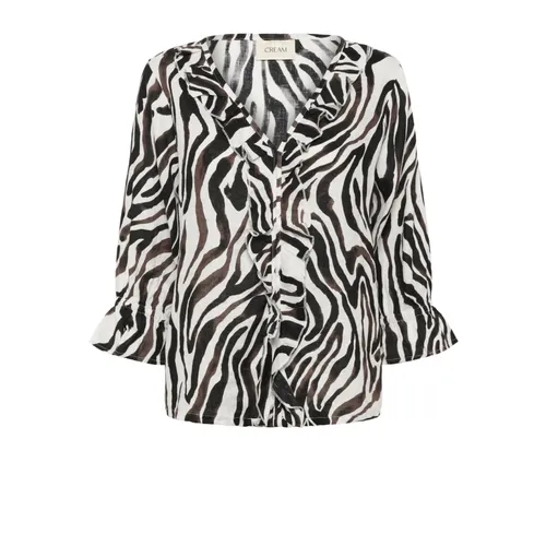 Blouses & Shirts > Blouses - - Cream - Modalova