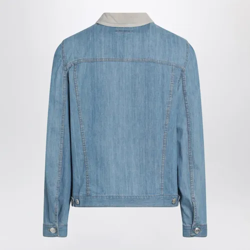 Jackets > Denim Jackets - - Brunello Cucinelli - Modalova