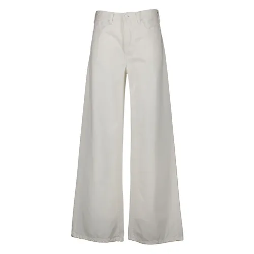 Lois - Jeans > Wide Jeans - White - Lois - Modalova
