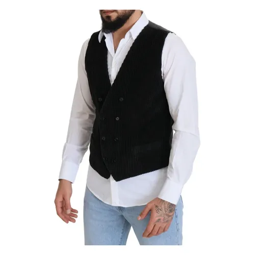 Suits > Suit Vests - - Dolce & Gabbana - Modalova