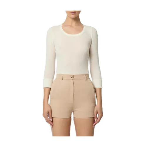 Knitwear > Round-neck Knitwear - - Elisabetta Franchi - Modalova