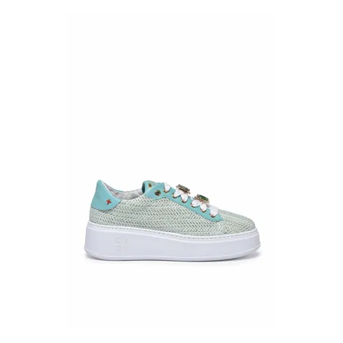 Gio+ - Shoes > Sneakers - Blue - Gio+ - Modalova