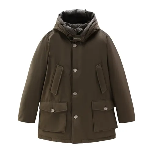 Woolrich - Coats > Parkas - Green - Woolrich - Modalova