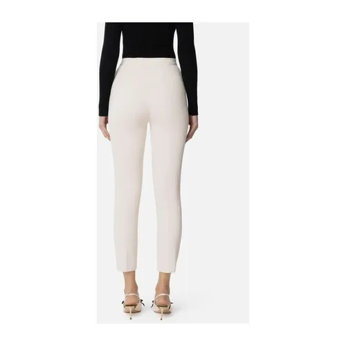 Trousers > Cropped Trousers - - Elisabetta Franchi - Modalova