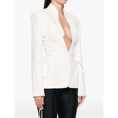 Jackets > Blazers - - Mugler - Modalova