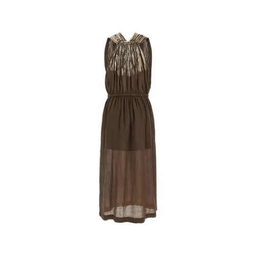 Dresses > Day Dresses > Wrap Dresses - - Nude - Modalova