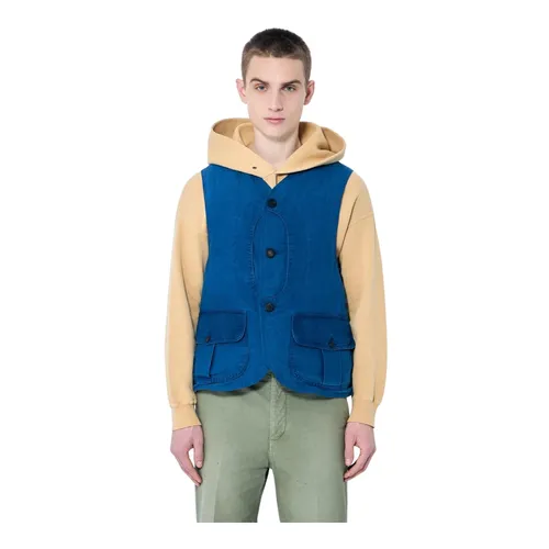 Visvim - Jackets > Vests - Blue - visvim - Modalova
