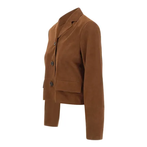 Jackets > Leather Jackets - - Liu Jo - Modalova