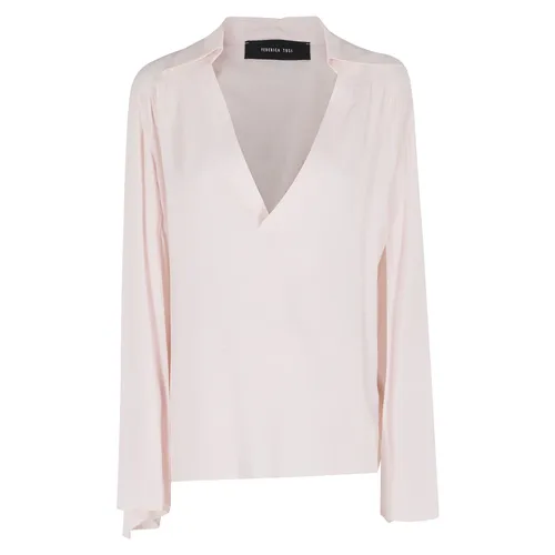 Blouses & Shirts > Blouses - - Federica Tosi - Modalova