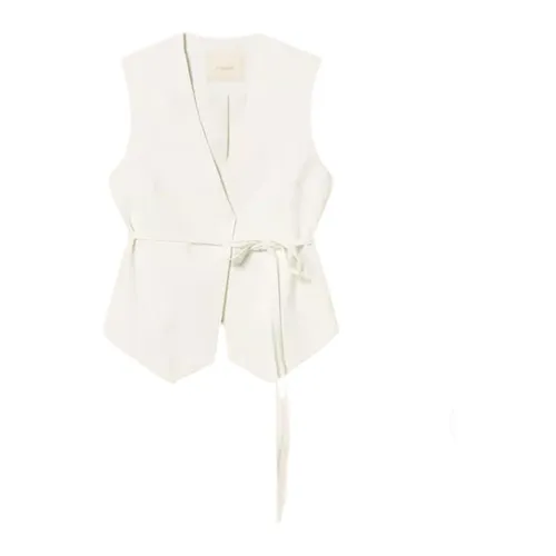 Twinset - Jackets > Vests - White - Twinset - Modalova